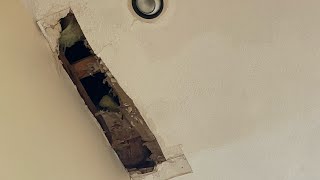 Attic Vent leaking DIY fix [upl. by Odlanra]