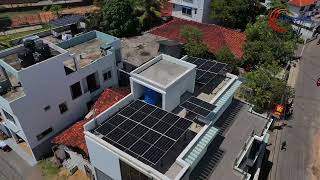 95kW  Rooftop Solar Installation  Beruwala [upl. by Jarrad]