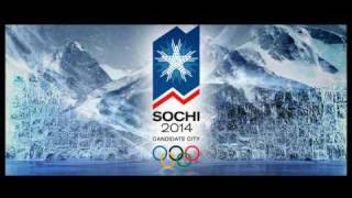 The song to support Sochi as a candidate city for hosting of 2014 Winter Olympic Games [upl. by Ecila]