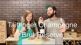 Taittinger Champagne Brut Réserve Wine Review [upl. by Markman]