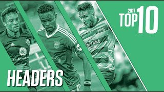 2017 USL Top 10 Headers [upl. by Rehpoitsirhc]