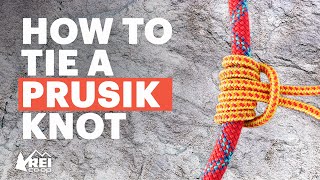 Rock Climbing How to Tie a Prusik Knot [upl. by Keyes]