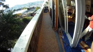 Door Pan Duradek Golden Gate Enterprises Inc Waterproof Decks [upl. by Jesher]