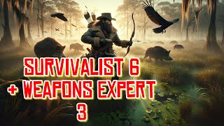 EASILY COMPLETE Survivalist 6 amp Weapons Expert 3  Tomahawk amp Scavenger Kill  Red Dead Redemption 2 [upl. by Besnard]