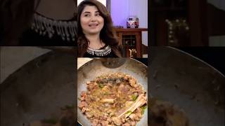 😮javeriya saud ne btai apni secret namkin ghosht Ki recipehow to make muttonshortsyoutubeshorts [upl. by Mikaela306]