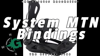 System MTN Snowboard Bindings Review [upl. by Nedia559]