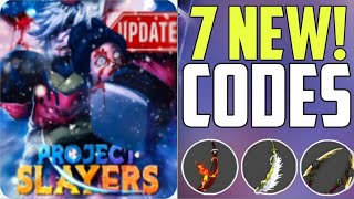 LATEST⚡PROJECT SLAYERS CODES 2023  ROBLOX PROJECT SLAYERS CODES 2023 [upl. by Gilder]