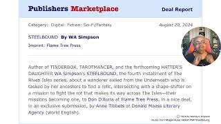 Publishers Marketplace Steelbound Announcement [upl. by Geraldina678]