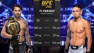 Alexandre Pantoja vs Brandon Royval Full Fight  UFC 296 Fight [upl. by Hedi]