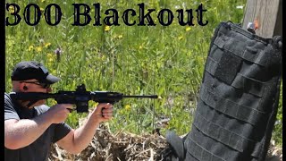 300 Blackout vs Body Armor Level 3 and Level 4 [upl. by Anitnatsnoc]