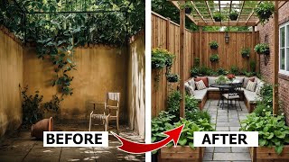 Renter Friendly Patio Makeover Ideas  Low Budget Patio Design [upl. by Ojyma]