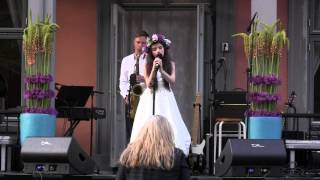 Hagekonsert på Aksept 2015 Angelina Jordan My funny Valentine [upl. by Haonam976]