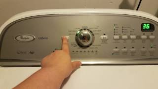 Whirlpool Cabrio washing machine start up chime [upl. by Gray]