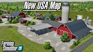 New Mods  New USA Map Dince’s 9R amp MF Farms Update 40 Mods  Farming Simulator 22 [upl. by Iggam729]