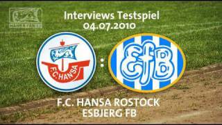 Interviews Testspiel 04072010 [upl. by Edith]