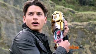 Power Rangers Megaforce  Red Ranger Morph 3  Power Rangers Official [upl. by Jadwiga797]