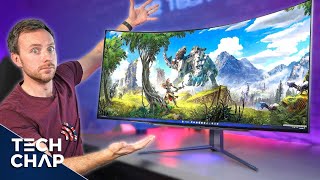 LG 45quot OLED 240Hz Gaming Monitor REVIEW  They ALMOST did it [upl. by Yerhcaz]