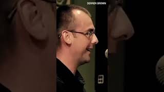 Derren Brown was NOT expecting this audience confession 😂 DerrenBrown Mentalist Illusionist [upl. by Rapsag]