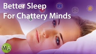 Better Sleep For Chattery Minds With Isochronic Tones and Light Ambience [upl. by Ahgiel]