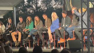 The Vampire Diaries Cast Reunion Panel  I Was Feeling Epic Con  Covington GA 102222 [upl. by Wadleigh618]