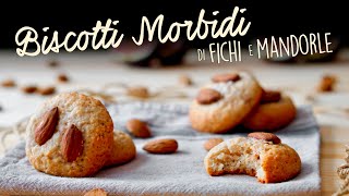 BISCOTTI AI FICHI E MANDORLE Ricetta Facile  BuonIdea [upl. by Dimo807]