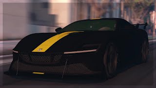 Grotti Itali GTO Stinger TT Customizations Ferrari Roma  GTA 5 Online [upl. by Glori296]