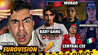 REACTION Central Cee  Eurovision Ft Baby Gang Rondodasosa Morad A2Anti Jr Ashe 22 [upl. by Revorg]