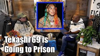 Theo Von amp Donnell Rawlings on Tekashi69 Going to Prison [upl. by Narret279]