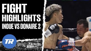 Naoya Inoue Highlight Reel KO of Nonito Donaire In Rematch Becomes Unified Champion  HIGHLIGHTS [upl. by Roer]