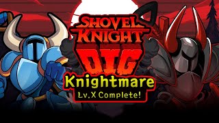 Shovel Knight Dig Knightmare 10 Gameplay [upl. by Ayanat]