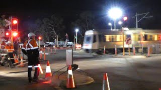 Denny Ave Railway Crossing Closed for Good  Kelmscott WA  1 April 2021 [upl. by Remmus]