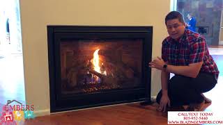 Heat N Glo 8000CLX Gas Fireplace Review [upl. by Tioneb381]