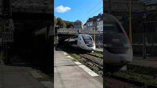 TGV Duplex sounds loud horn passing Boulogne Tintelleries TGV Train SNCF trainhorn [upl. by Nylodam714]