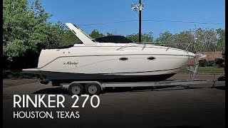 UNAVAILABLE Used 2002 Rinker 270 Fiesta Vee in Houston Texas [upl. by Battiste]