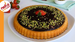 Çikolata Soslu Tart Kek Tarifi  Nasıl Yapılır [upl. by Oap]