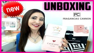 📦UNBOXING PERFUMES CANNON PAULA AlegriaCARO CUORE AmoreMorolove [upl. by Flosser]