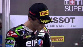 2014 WSBK Losail – TissotSuperpole highlights [upl. by Aciraj466]