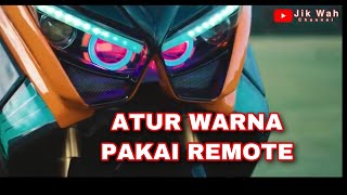 REVIEW MODIF NMAX HEDON FULL RGB  JIK WAH CHANNEL [upl. by Ambur685]