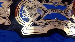 TNA X Division Championship belt by Wildcat Belts [upl. by Dal]