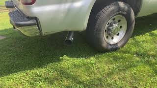 4inch straight pipe on 73 powerstroke [upl. by Connolly721]