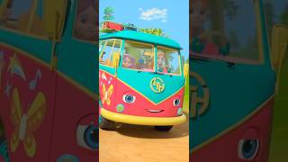 Wheels on the Bus trending viral popular cartoon bussong shorts youtubekids ytshorts [upl. by Humphrey]