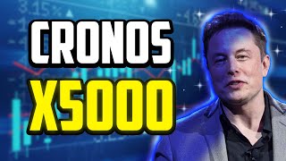 CRO PRICE WILL X5000 FINALLY  CRONOS PRICE PREDICTION amp UPDATES [upl. by Lucy]