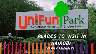 UNIFUN PARK 🎠 🌳  PLACES TO VISIT IN NAIROBI  FAMILY FRIENDLY  AFFORDABLE OUTING [upl. by Judy]