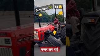 Nazar lag gye dinosaur 🦖 ko Swaraj low quality tractor Accident Swarajshorts luckygoldsmith [upl. by Ennazor632]