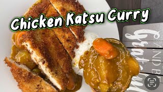 EASY CHICKEN KATSU CURRY RECIPE [upl. by Enilegnave]