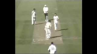 Brad Wheal Bowls Sam Robson 10 for his first Championship Wicket [upl. by Nonahs]