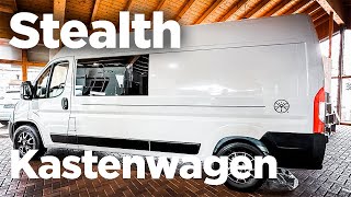 Vergiss herkömmliche Wohnmobile Revolutionäres Kastenwagen Konzept STEALTH Furgok 600 [upl. by Alick]