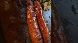 Chicken sausage spinachonions eggs pork sausage gritsbreakfast peace food weightloss [upl. by Ramona936]