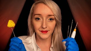 ASMR Ear Cleaning Hearing Test amp Otoscope Ear Exam [upl. by Noella]