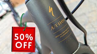 The Half Price Superbike  2022 Specialized Aethos Comp Rival AXS [upl. by Elletsyrk]